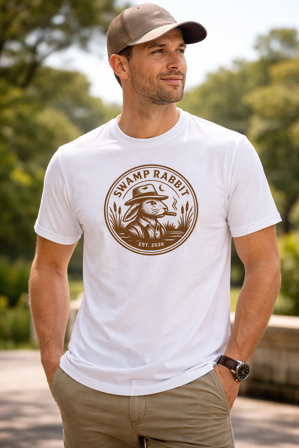 Swamp Rabbit Logo t-shirt